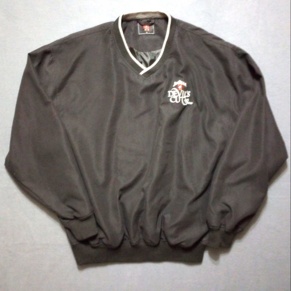 Jim Beam Devils Cut Pullover Windbreaker Men's Size XL